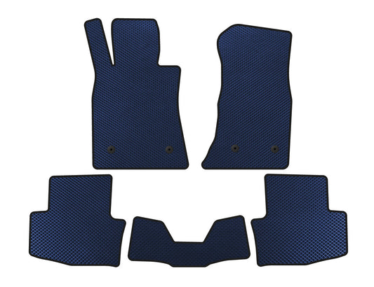 EVA Floor Mats (SD, Blue) for Cadillac ATS 2012-2019 - image 1