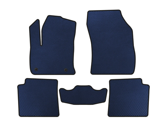 EVA Floor Mats (Electric, Blue) for Peugeot 2008 2019- - image 1