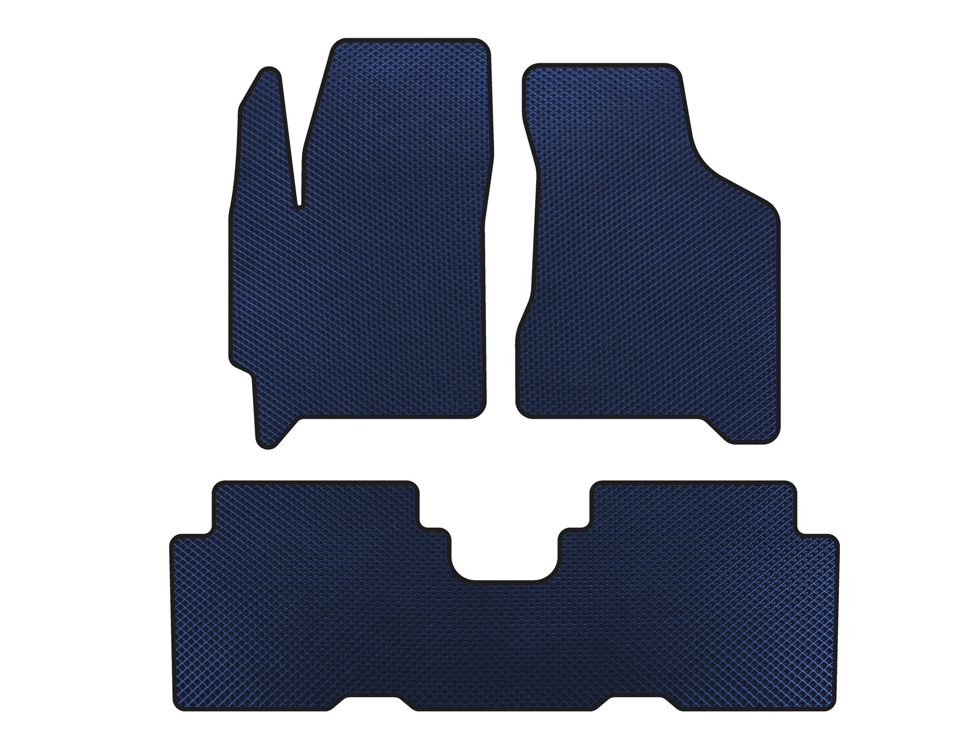 EVA Floor Mats (Blue) for Kia Carens 1999-2012 - image 1
