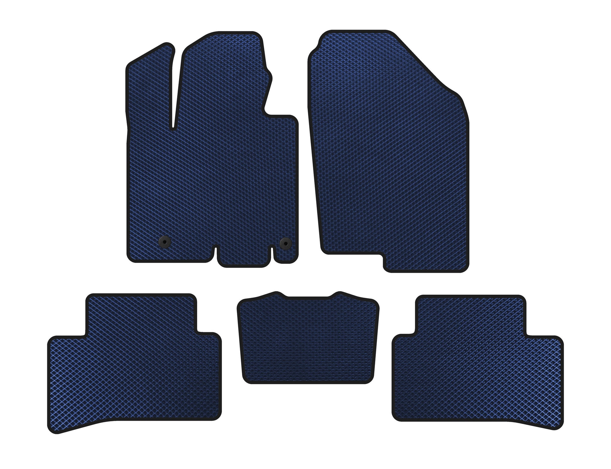 EVA Floor Mats (Blue) for Hyundai Tucson NX4 2021- - image 1