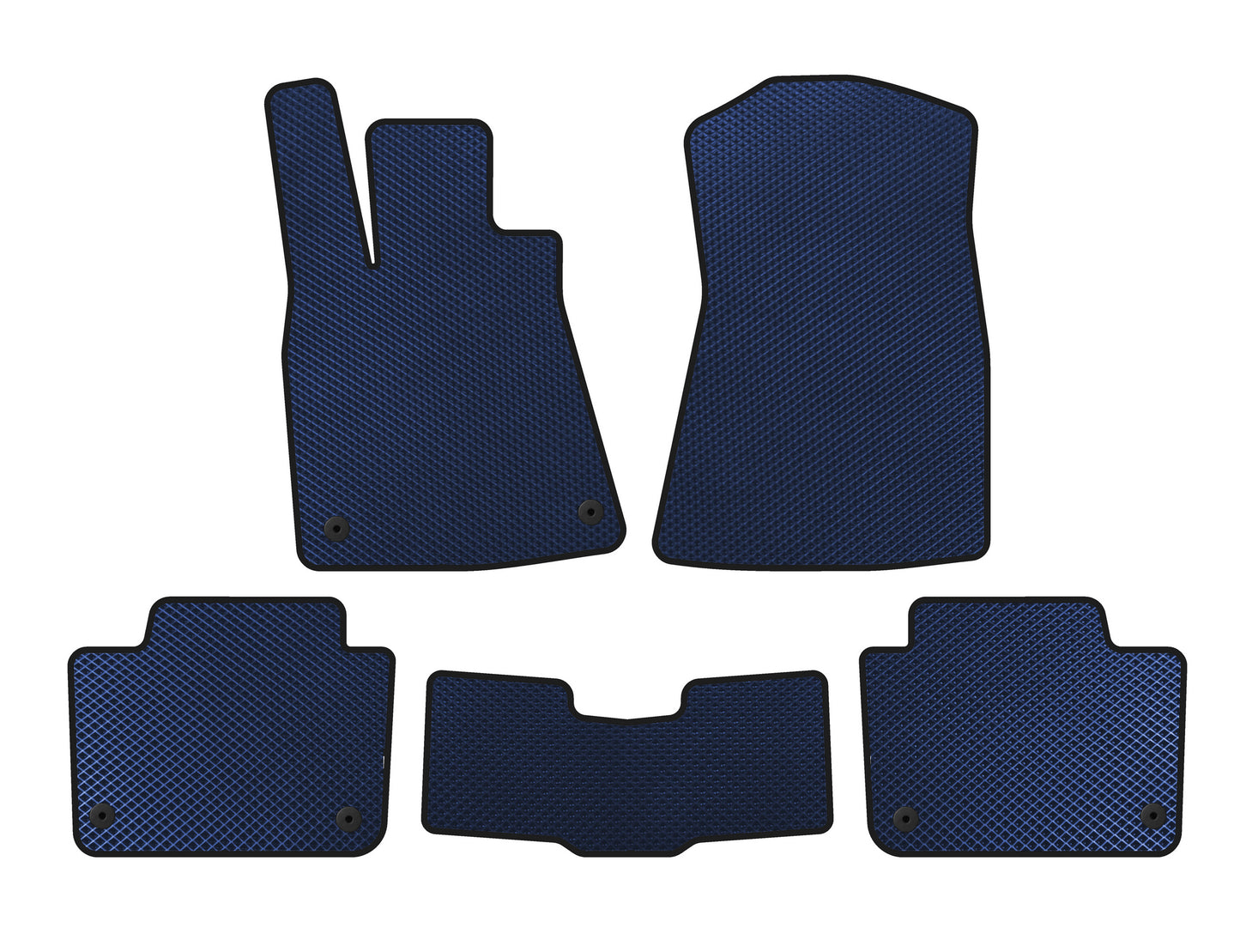 EVA Floor Mats (SD, Blue) for Lexus GS 2005-2011 - image 1