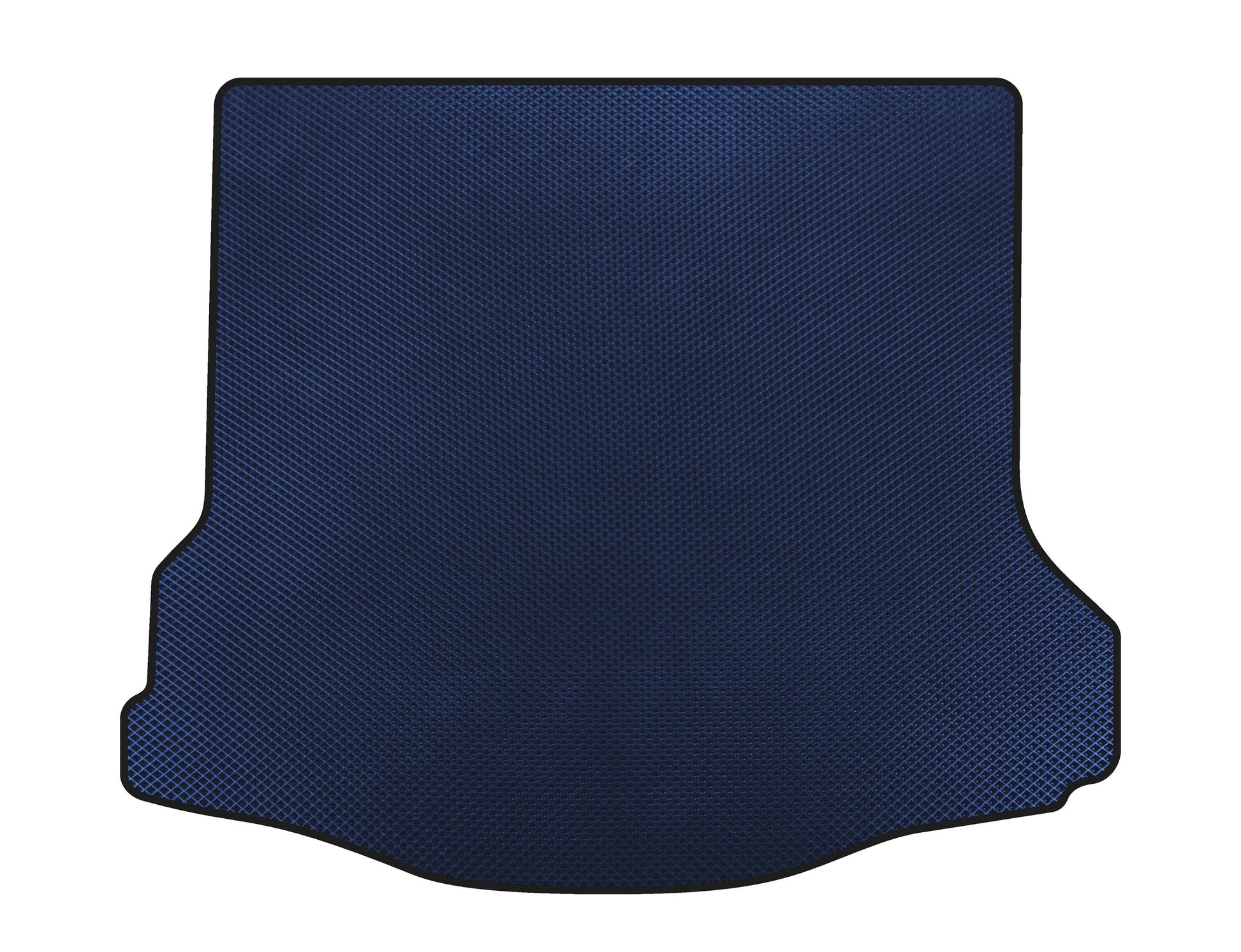 Trunk Mat (2011-2014, SD, USA, Blue) for Ford Focus III 2011-2017 - image 1