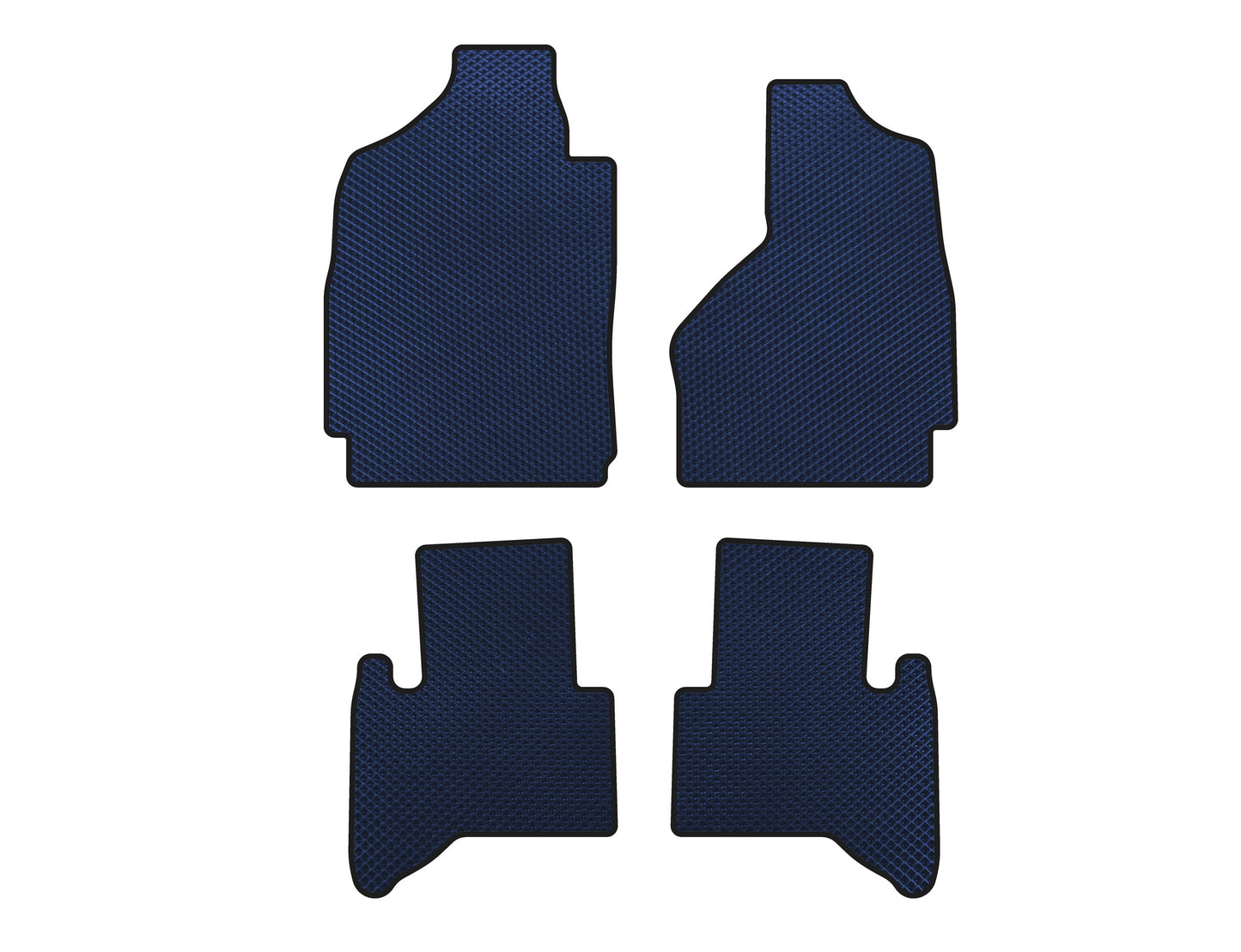 EVA Floor Mats (2002-2009, Blue) for Dodge RAM (DR/DH/D1/DC/DM) 2002–2009 - image 1