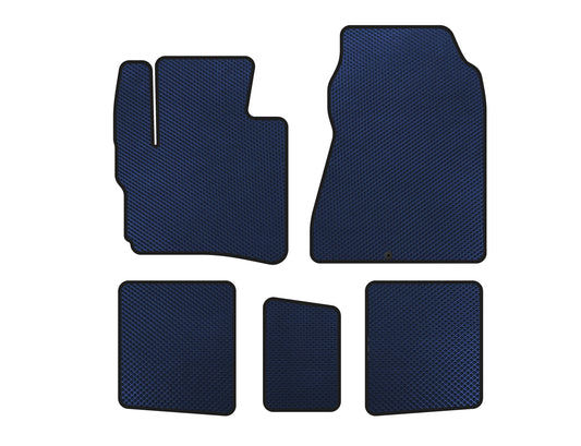 EVA Floor Mats (HB, Blue) for Toyota IQ 2008-2015 - image 1