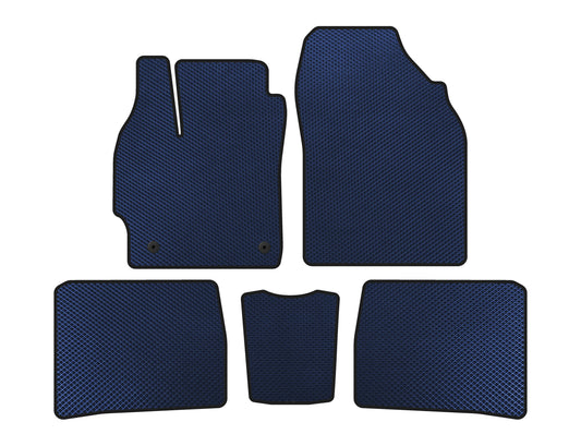 EVA Floor Mats (LB, Blue) for Toyota Prius 2009-2015 - image 1