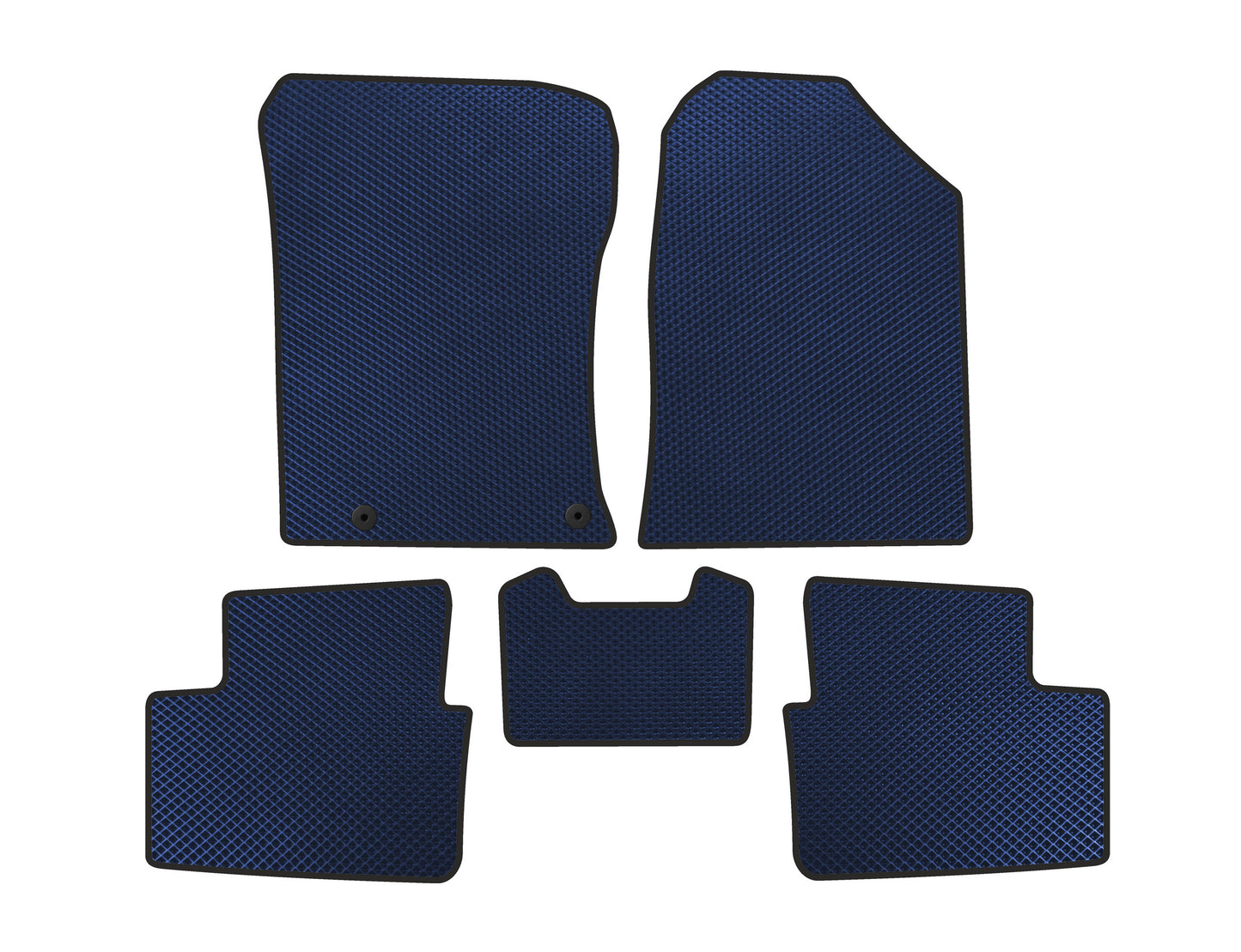 EVA Car Mats (2021-, Blue) for Kia Ceed 2018- - image 1