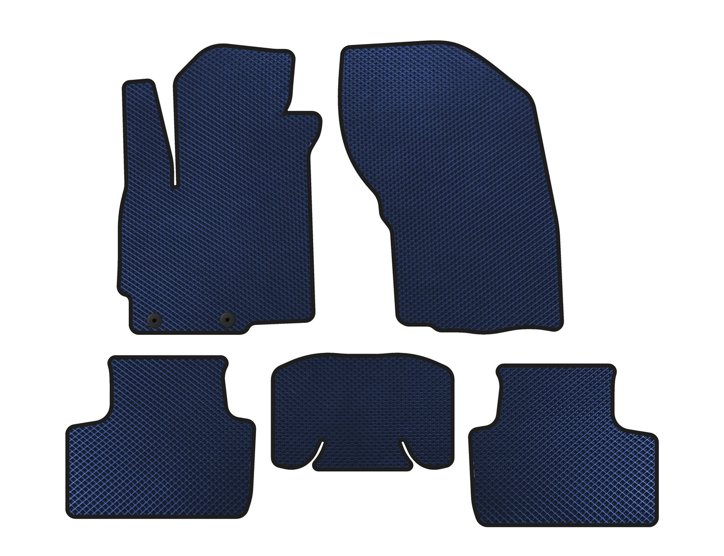 EVA Floor Mats (2019-2023, Blue) for Mitsubishi ASX 2010-2023 - image 1