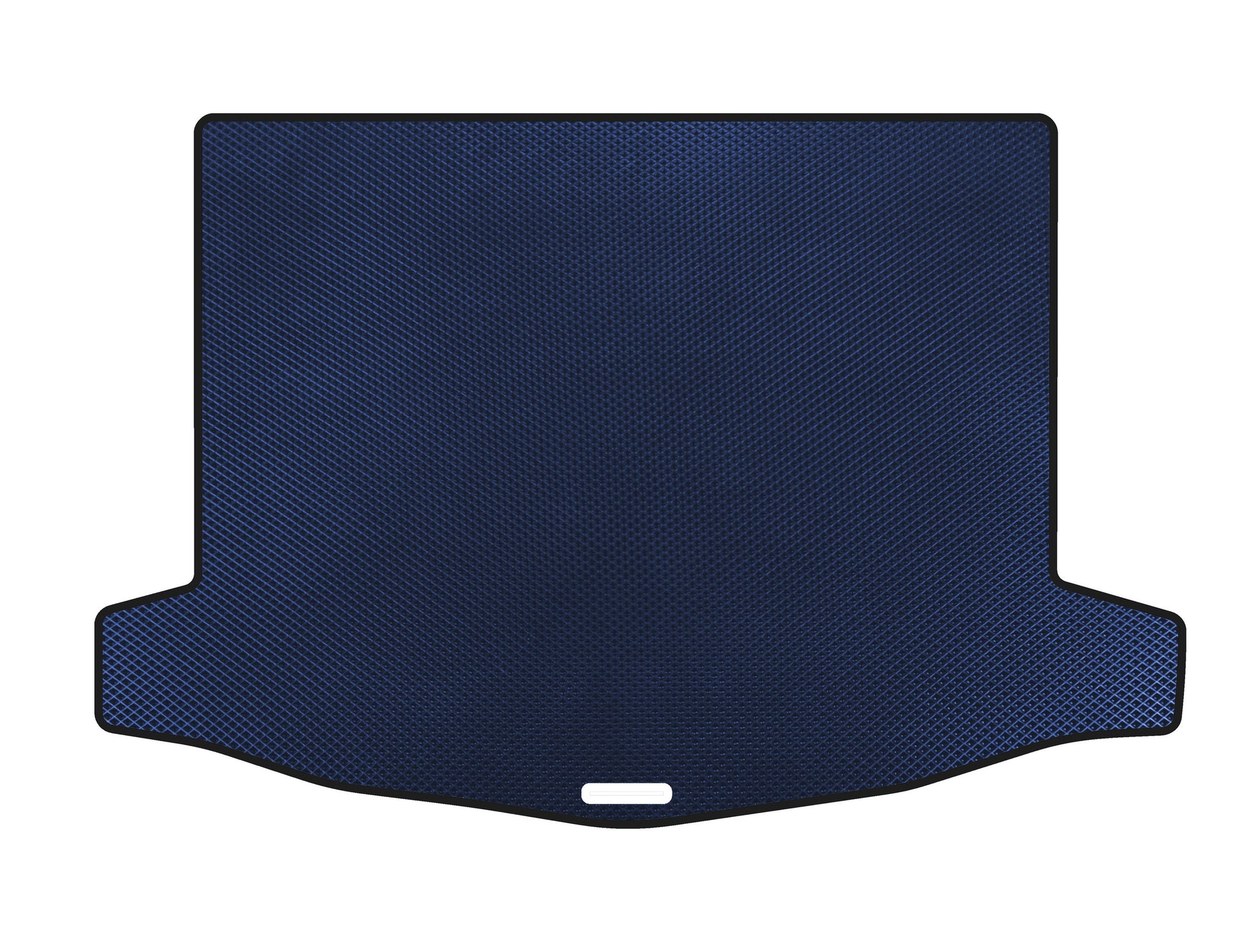 Trunk mat (2011-2014, HB, 5-door, Blue) for Honda Civic HB 2012-2020 - image 1
