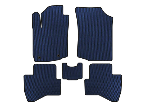 EVA Floor Mats (HB, Blue) for Peugeot 108 2014-2021 - image 1