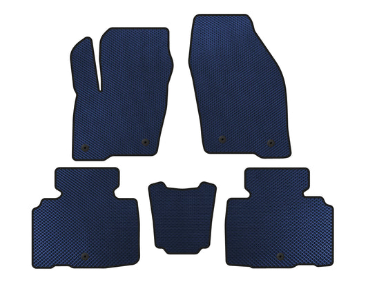 EVA Floor Mats (Blue) for Lincoln MKX 2015- - image 1
