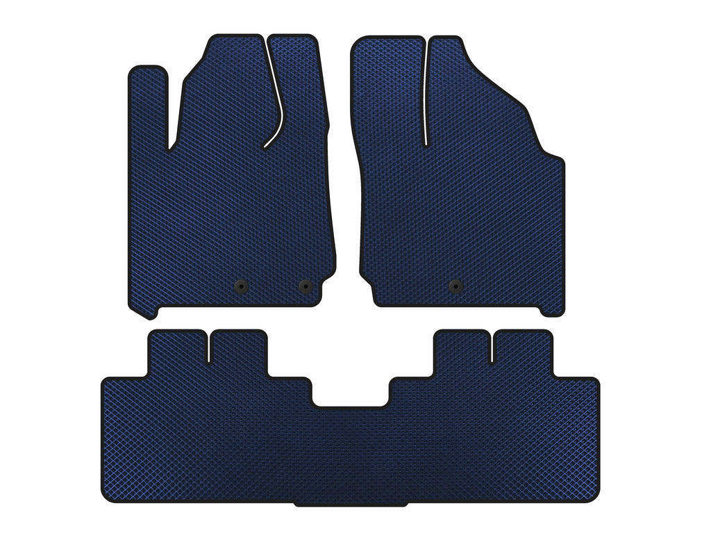 EVA Floor Mats (Blue) for Cadillac SRX 2010-2016 - image 1