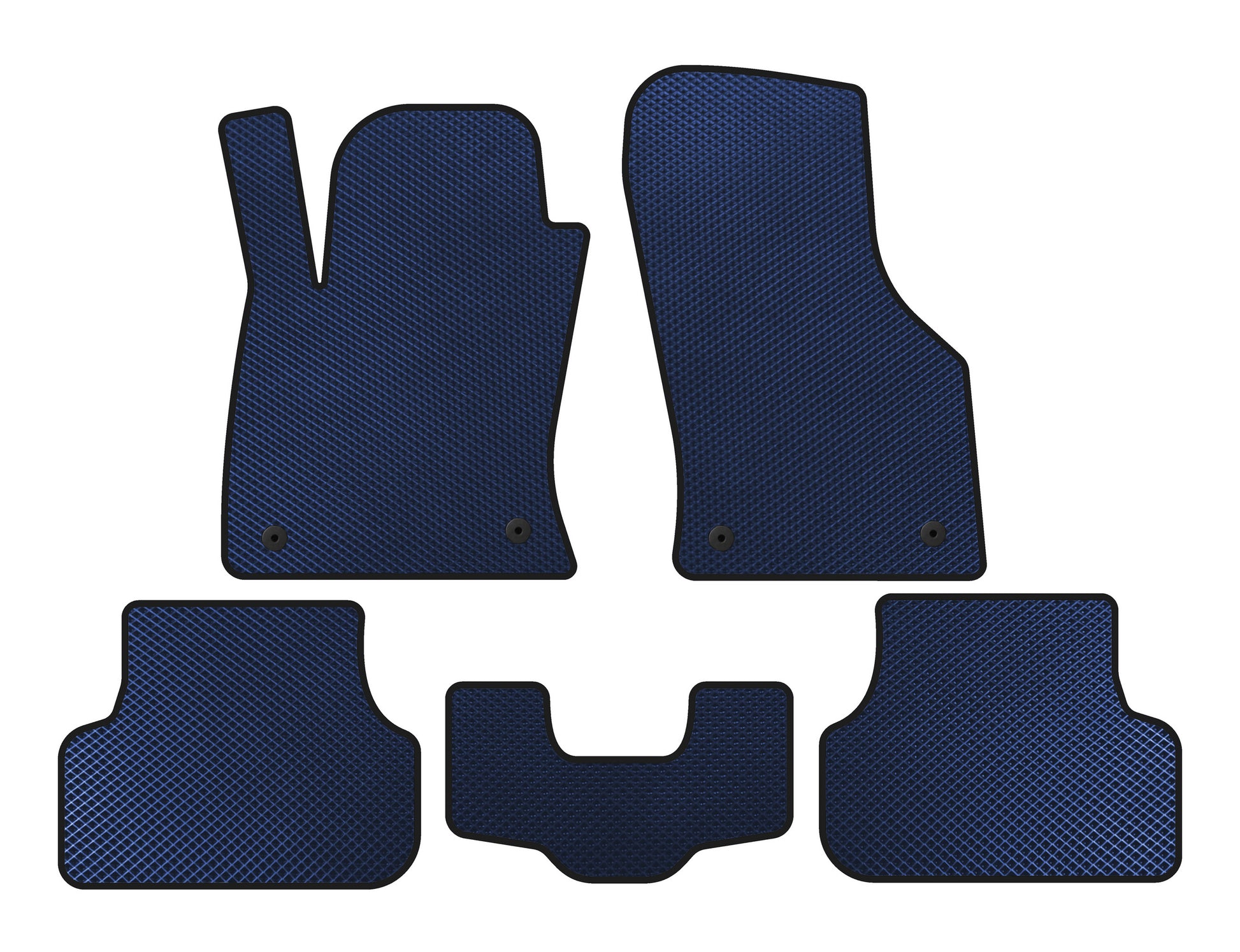 EVA Floor Mats (2013-2016, SW, Blue) for Seat Leon 2013-2020 - image 1