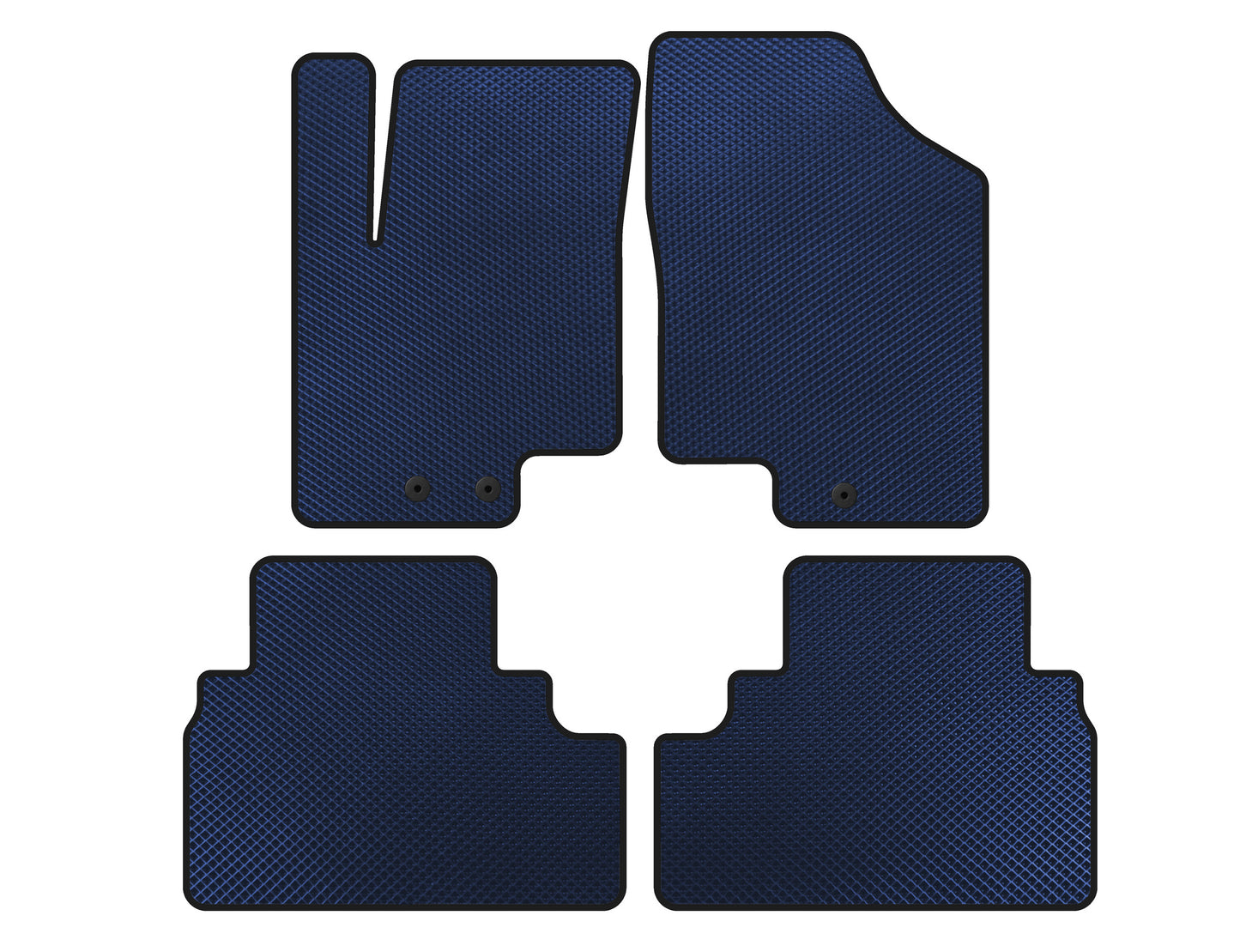 EVA Floor Mats (Blue) for Kia Venga 2010-2019 - image 1