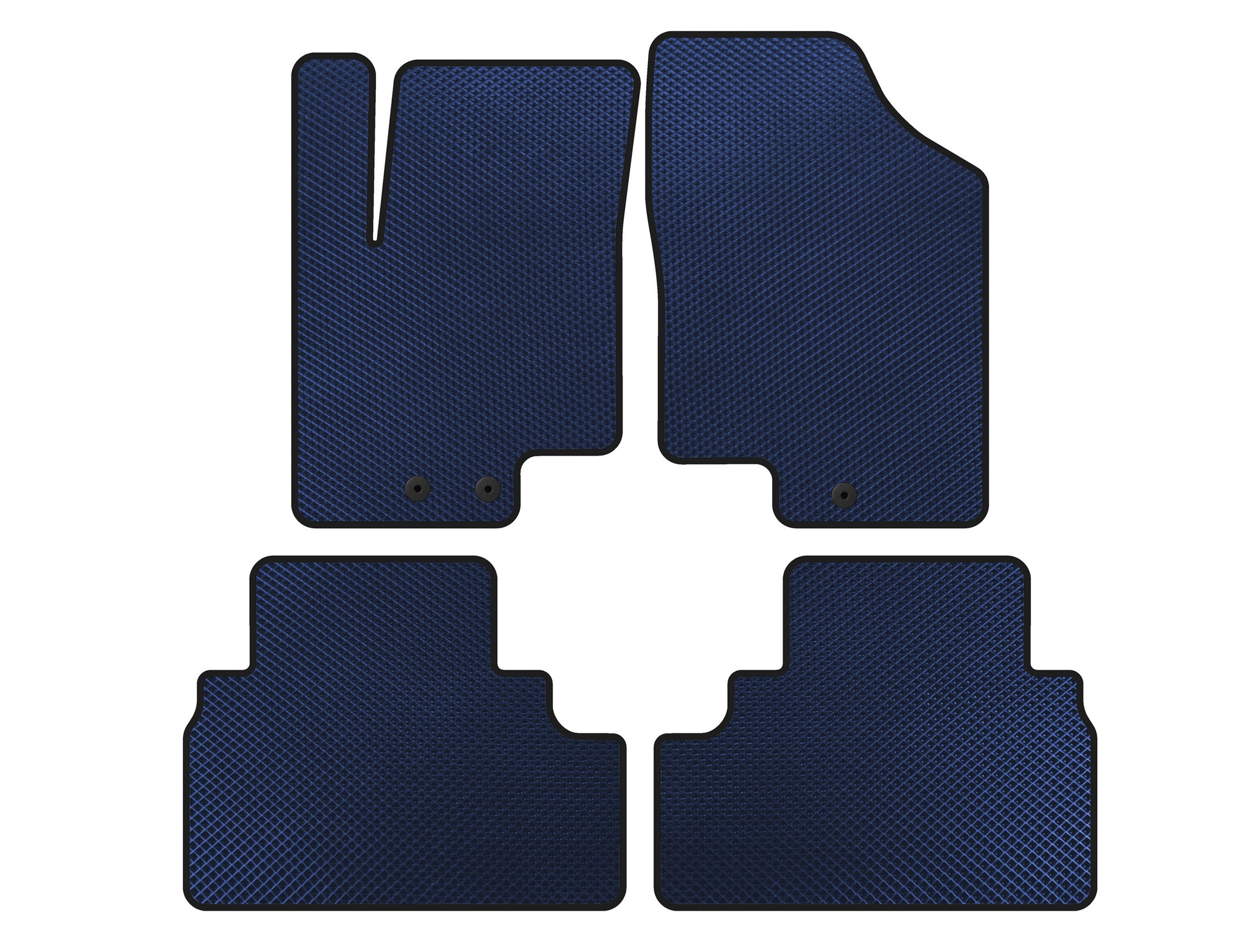 EVA Floor Mats (Blue) for Kia Venga 2010-2019 - image 1