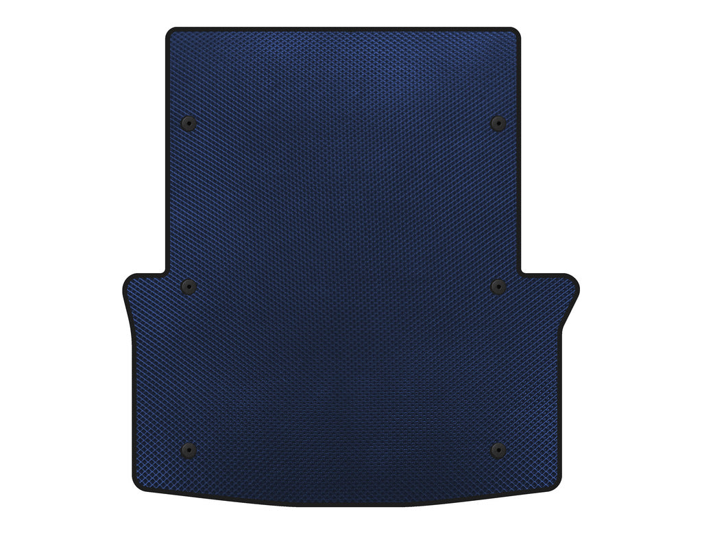 Trunk mat (for F30 All-wheel drive, Blue) for BMW 3 series F-30/31/34 2012-2019 - image 1