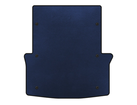 Trunk mat (for F30 All-wheel drive, Blue) for BMW 3 series F-30/31/34 2012-2019 - image 1
