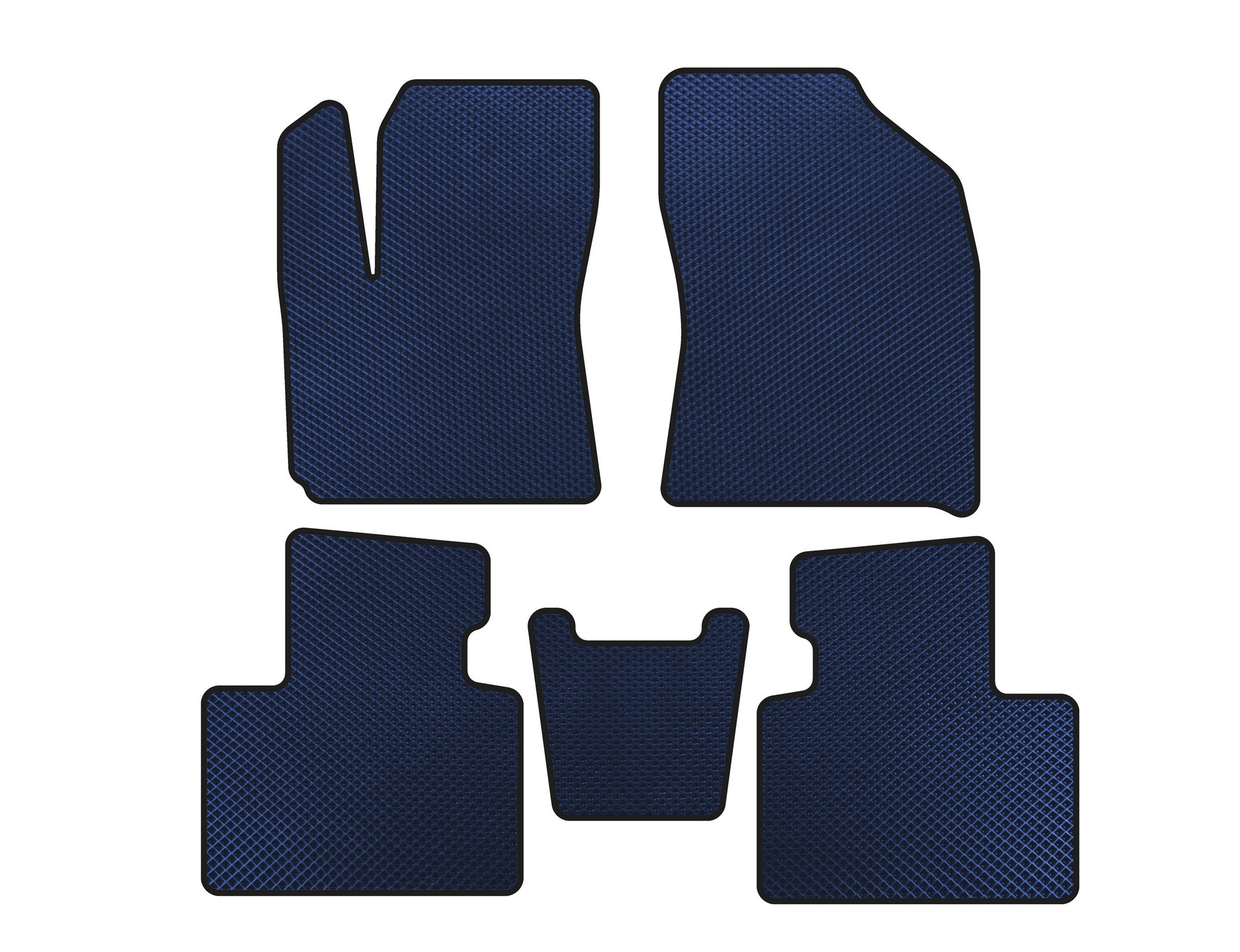 EVA Floor Mats (Blue) for FAW X40 2016-2021 - image 1