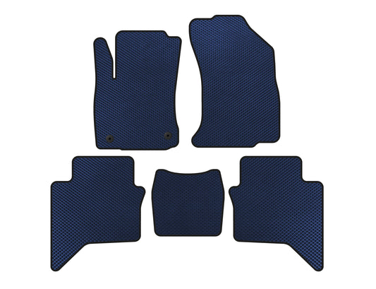 EVA Floor Mats (Blue) for Toyota Hilux 2015- - image 1