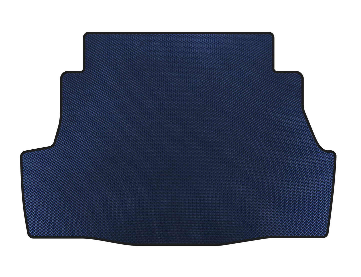 Trunk mat (SD, Blue) for Nissan Almera B10 Classic 2006-2012 - image 1