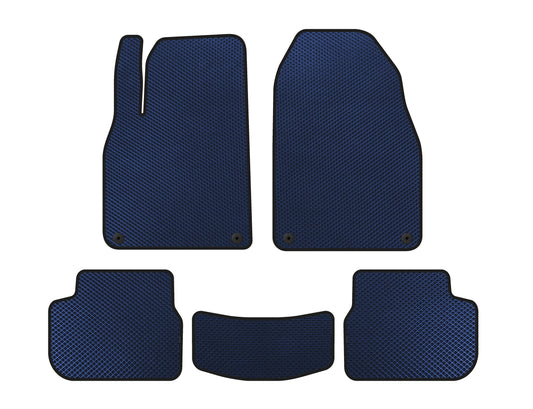 EVA Floor Mats (Blue) for Saab 9-3 2002-2014 - image 1