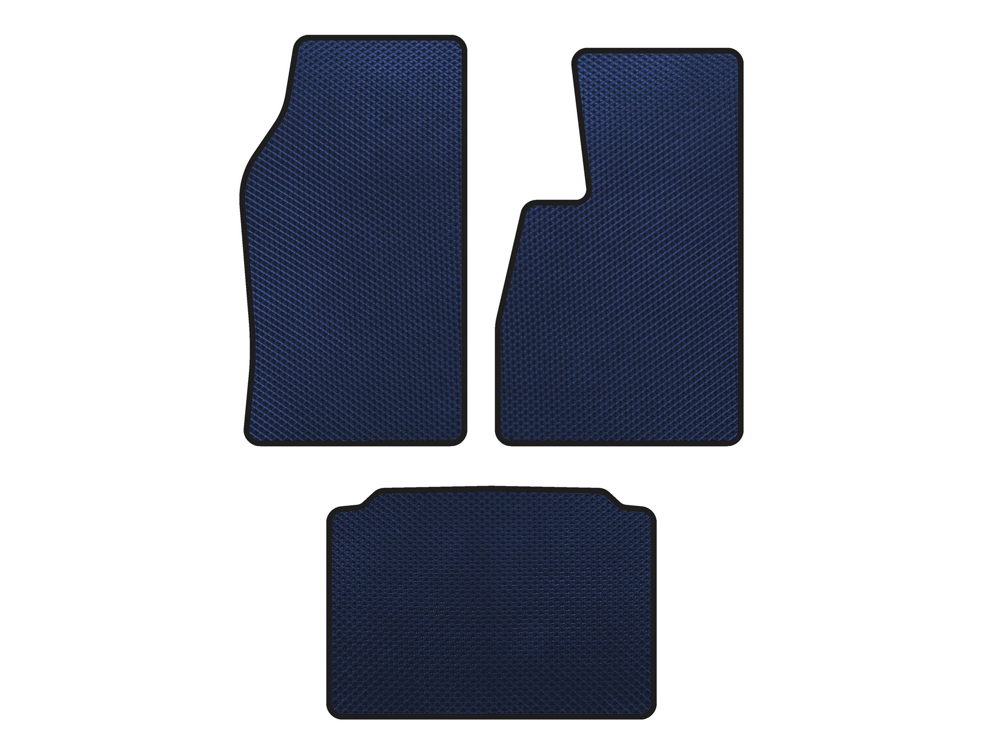 EVA Car Mats (Right-Hand Drive, Blue) for Jeep Grand Cherokee WK 2004-2010 - image 1