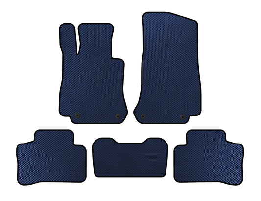 EVA Floor Mats (Blue) for Mercedes GLC X253 2015-2022 - image 1