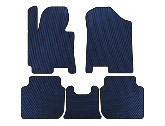 EVA Floor Mats (2012-2016, Blue) for Kia Forte 2008–2024 - image 1