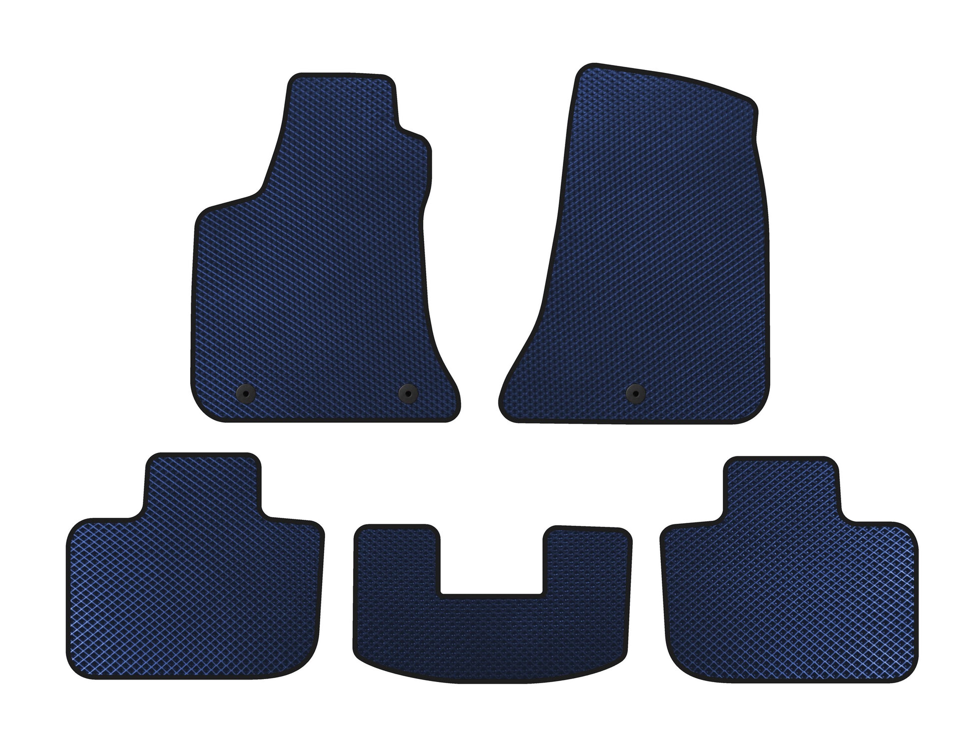 EVA Floor Mats (Blue) for Chrysler C300 2011-2023 - image 1