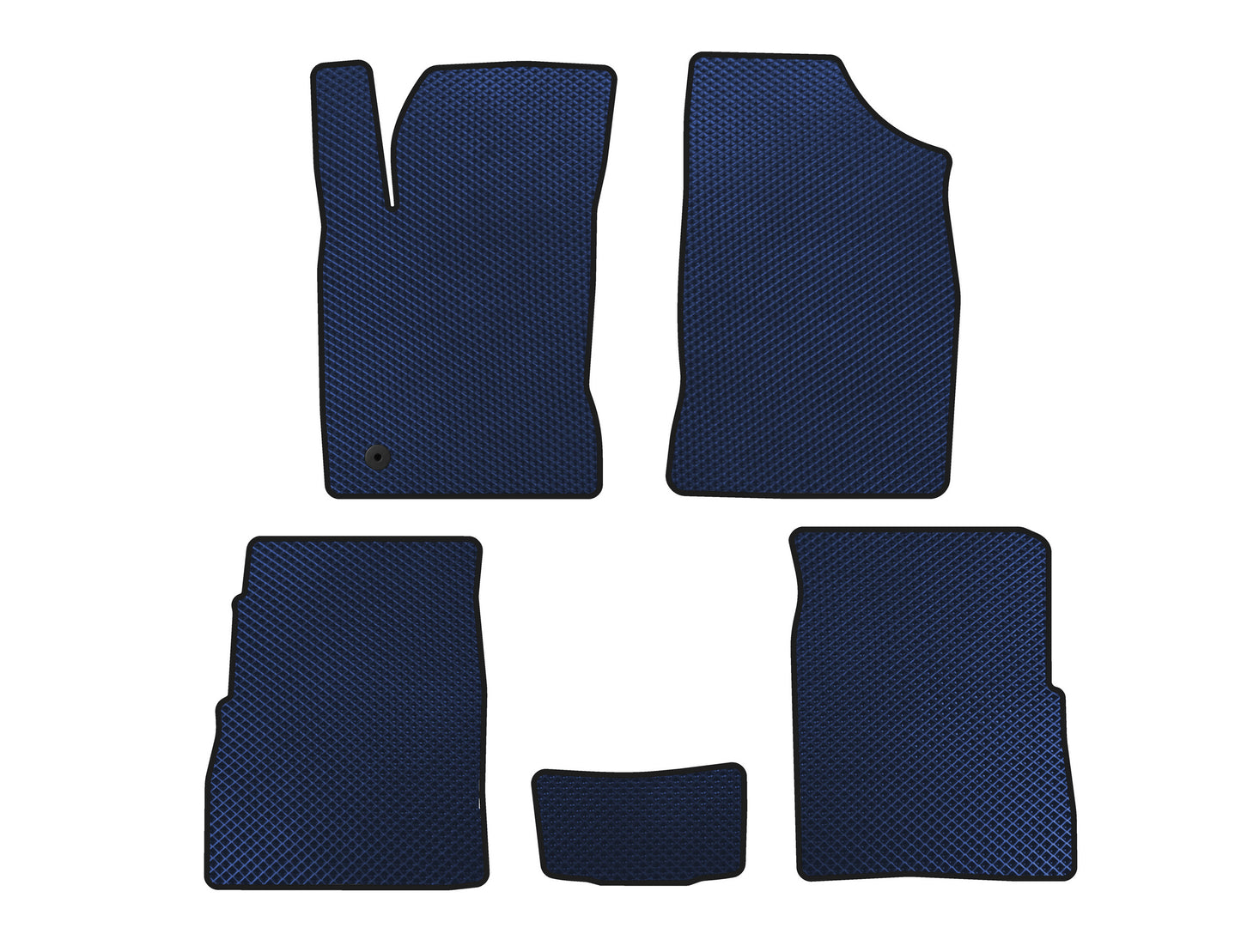EVA mats (HB, 5-door, Restyling, Blue) for Chrysler PT Cruiser - image 1