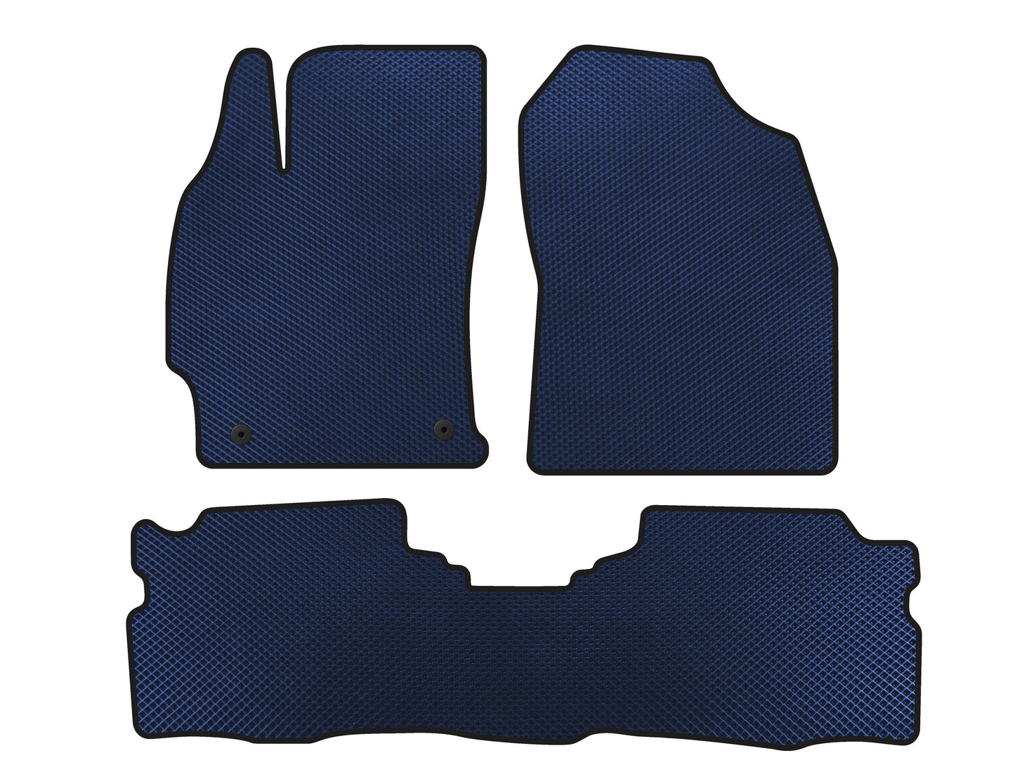 EVA Floor Mats (LB, Hybrid, Blue) for Toyota Prius 2015-2022 - image 1