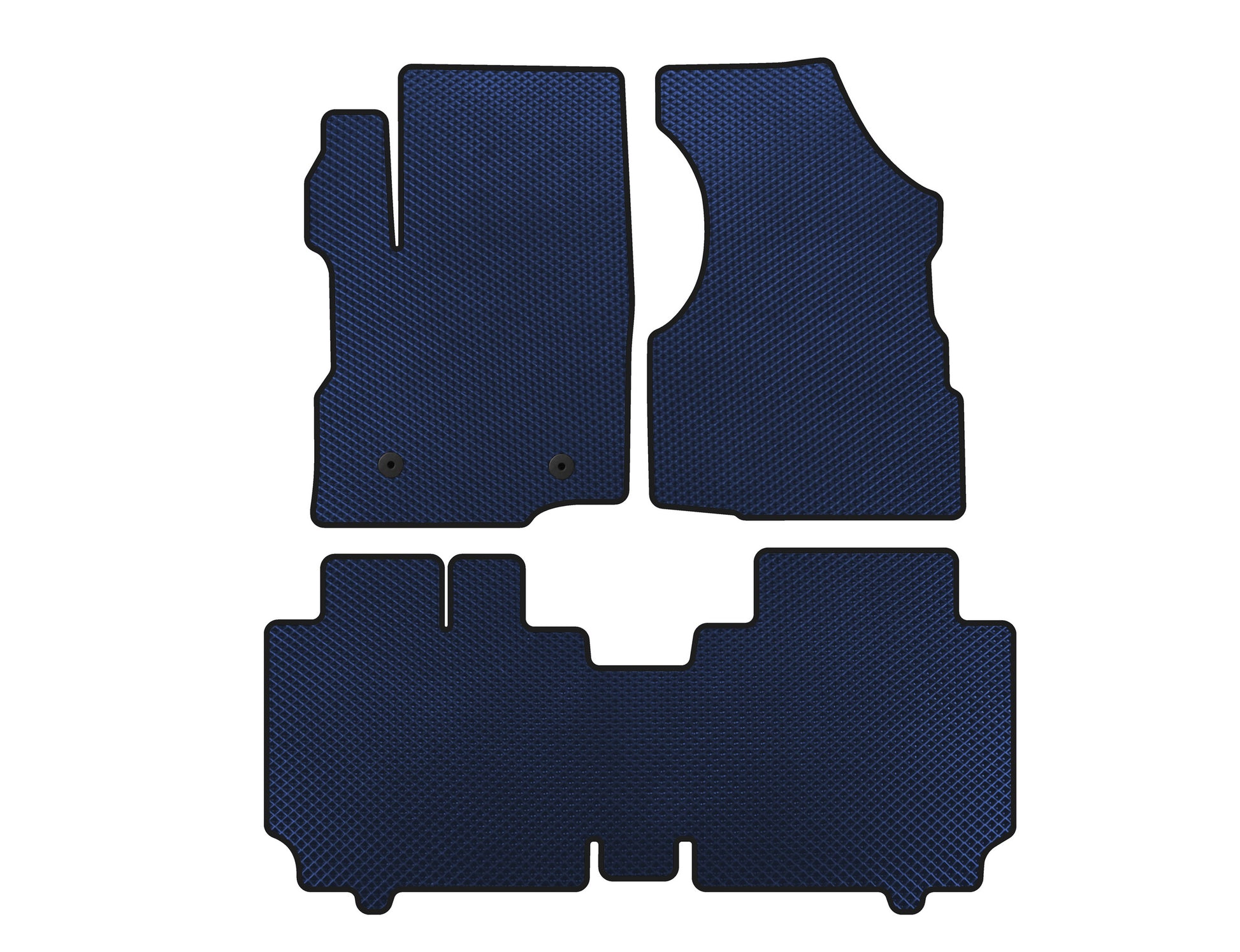 EVA Floor Mats (2015-2017, Blue) for Chevrolet Equinox 2009-2016 - image 1
