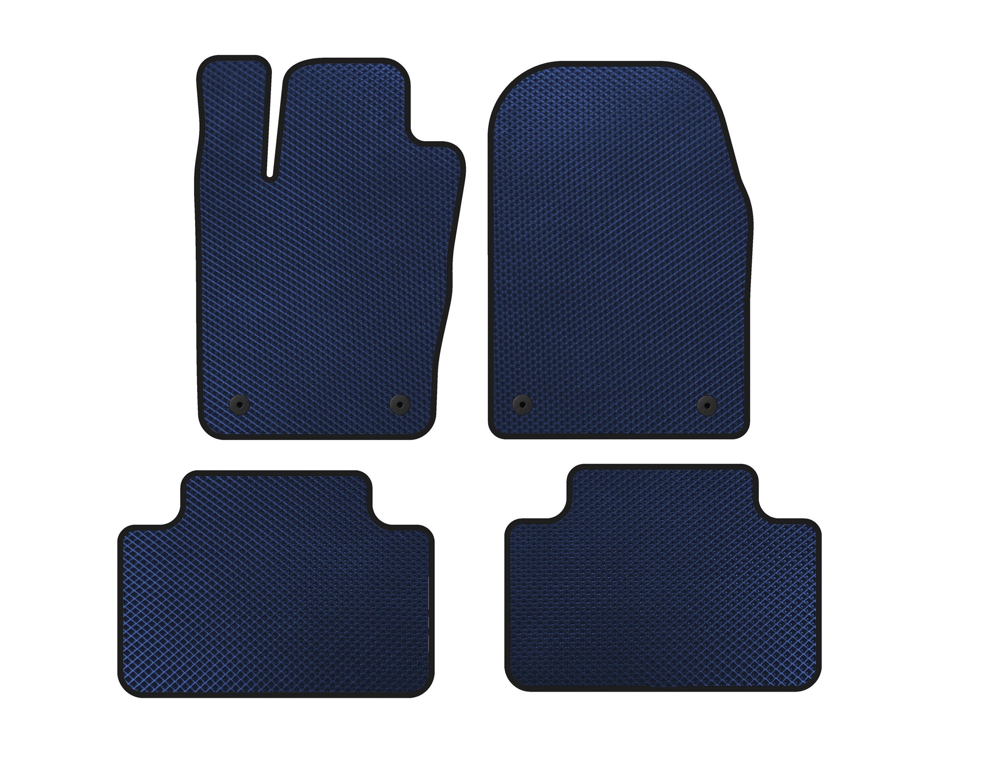 EVA Floor Mats (Blue) for Dodge Durango 2010- - image 1