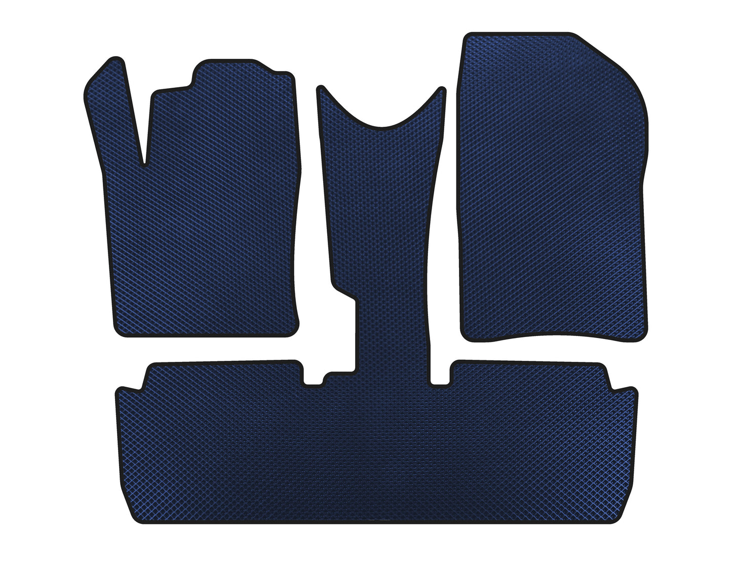 EVA Floor Mats (Pre-Facelift, Blue) for Citroen Xsara Picasso 1999-2012 - image 1