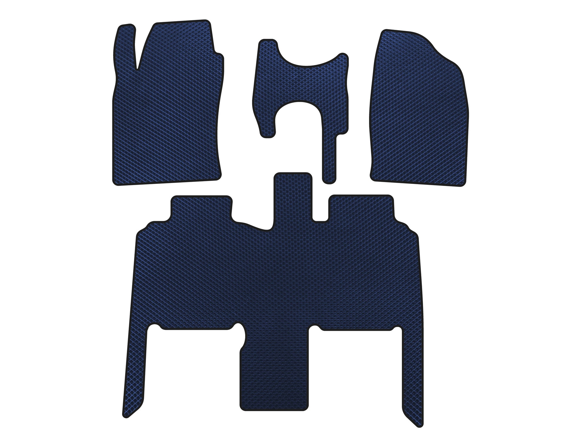 EVA Floor Mats (Blue) for Toyota Previa 2000-2006 - image 1