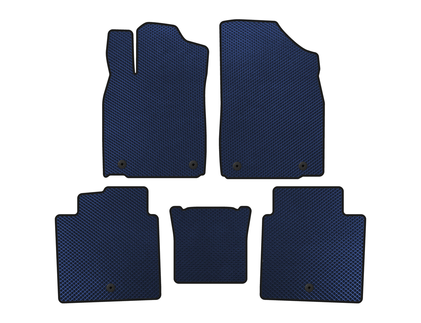 EVA Floor Mats (2012-2015, SD, Blue) for Lexus ES 2012-2018 - image 1