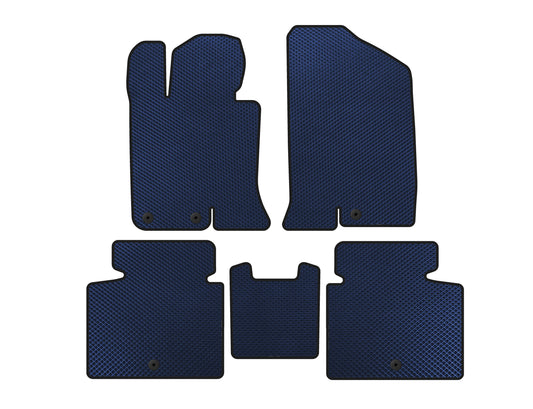EVA Floor Mats V-2 (SD, Blue) for Kia Optima 2010-2016 - image 1