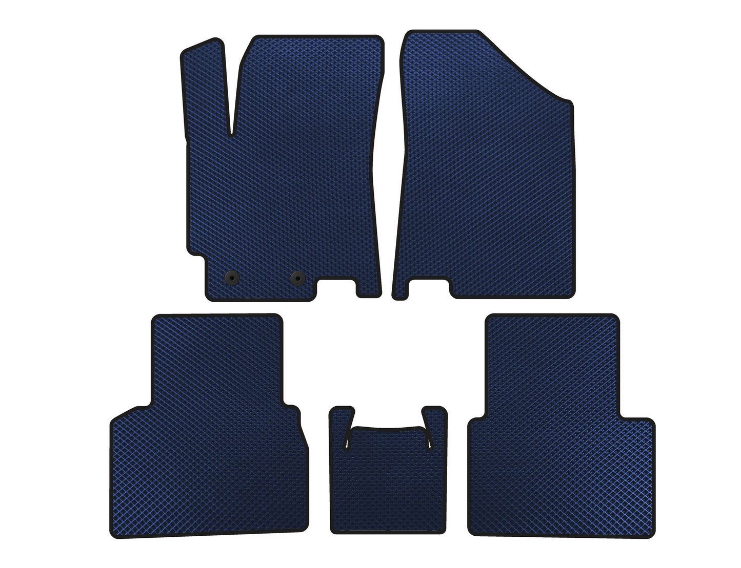 EVA Floor Mats (Blue) for JAC J7 2018- - image 1
