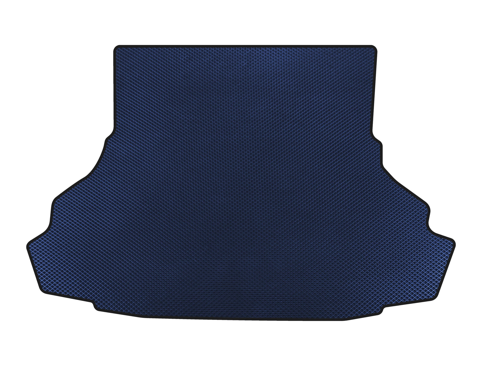 Trunk mat (2015-2017, Convertible, USA, Blue) for Ford Mustang 2015-2023 - image 1