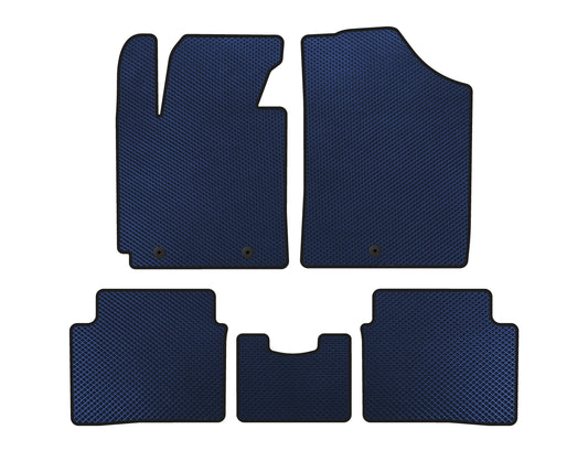 EVA Floor Mats (Blue) for Hyundai Veloster 2011-2017 - image 1