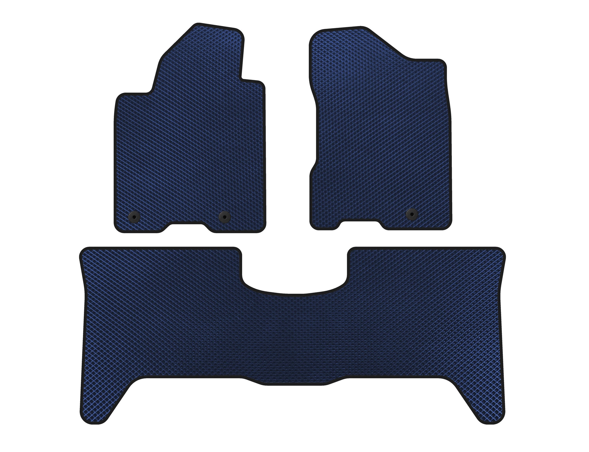 EVA floor mats (2 rows, 2 rows, 2003-2008, Blue) for Nissan Armada 2003-2015 - image 1