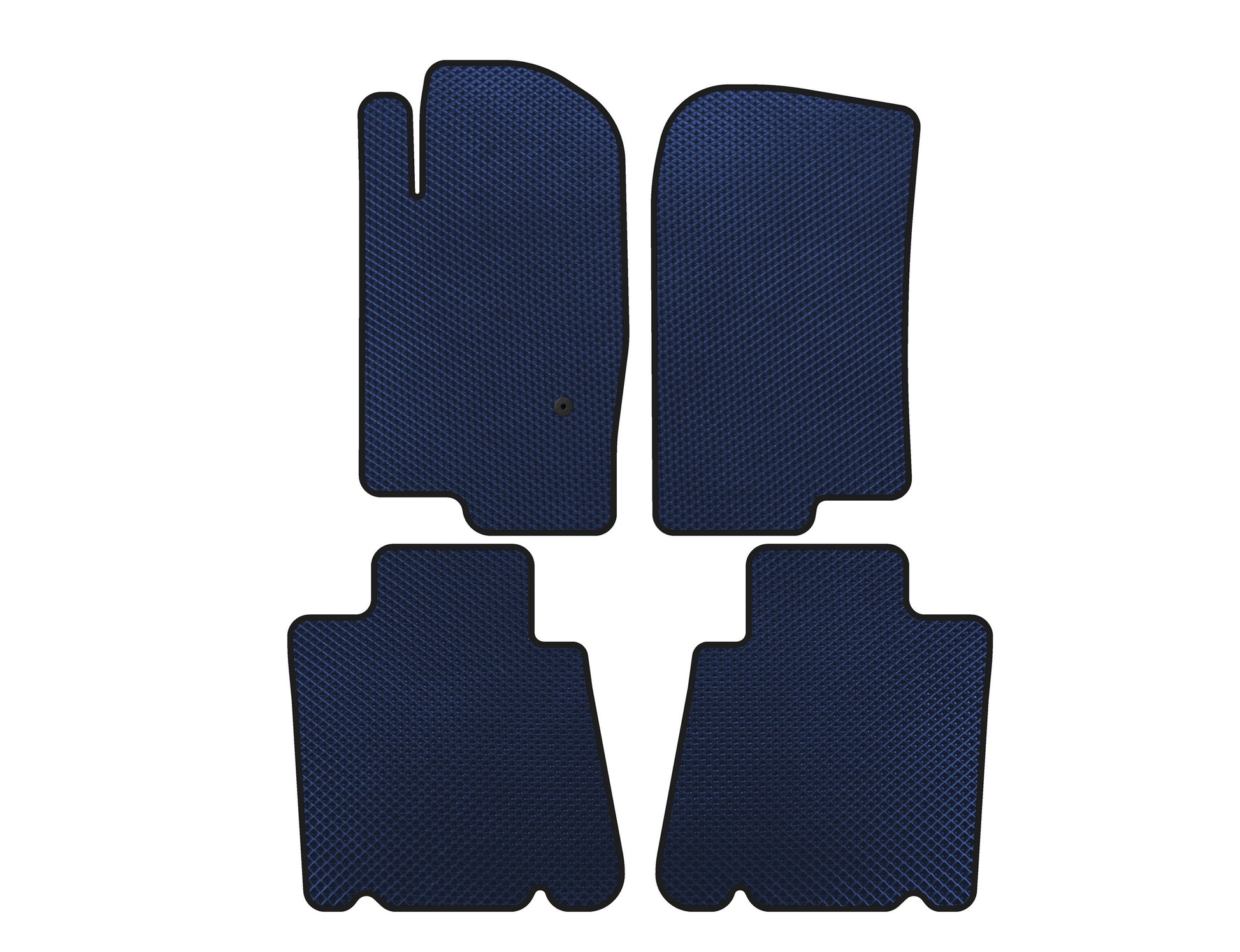 EVA Floor Mats (2 Rows, Blue) for Ford Explorer 2001-2005 - image 1