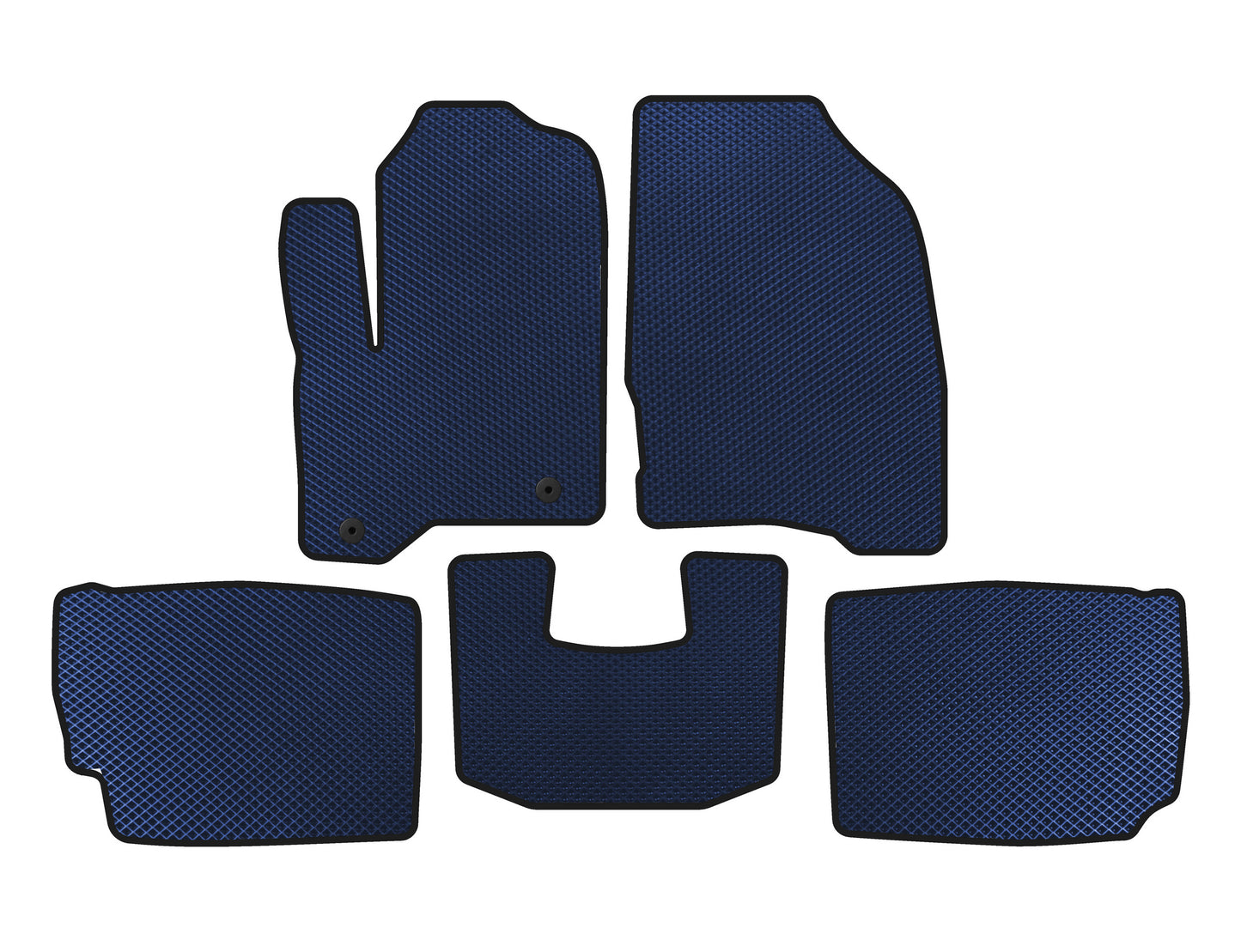 EVA Floor Mats (2010-2012, Blue) for Ford Taurus 2010-2019 - image 1