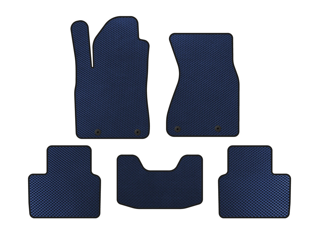 EVA floor mats (Sedan, Blue) for Audi A8 1994-2002 - image 1