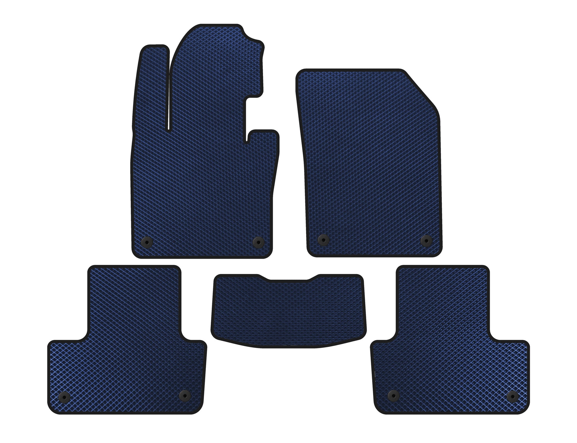 EVA Floor Mats (Blue) for Volvo XC60 2017- - image 1