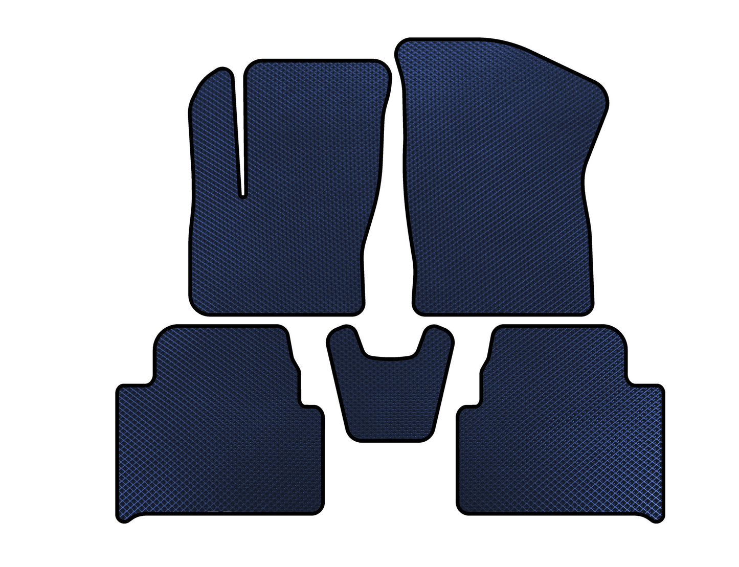EVA Floor Mats (Blue) for Ford C-Max 2004-2010 - image 1