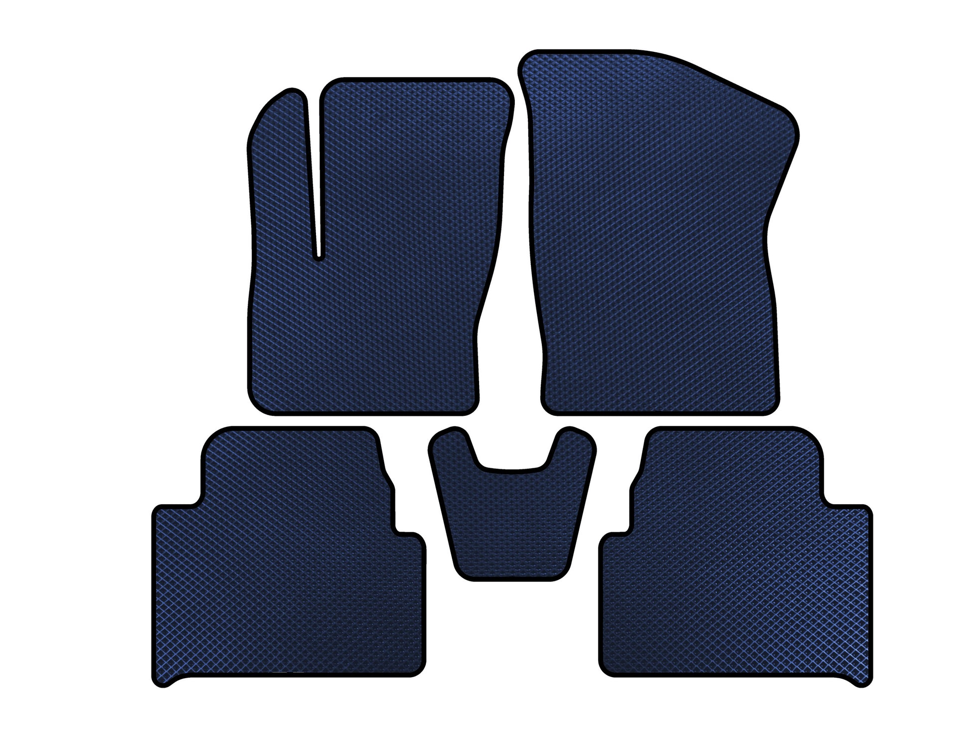 EVA Floor Mats (Blue) for Ford C-Max 2004-2010 - image 1