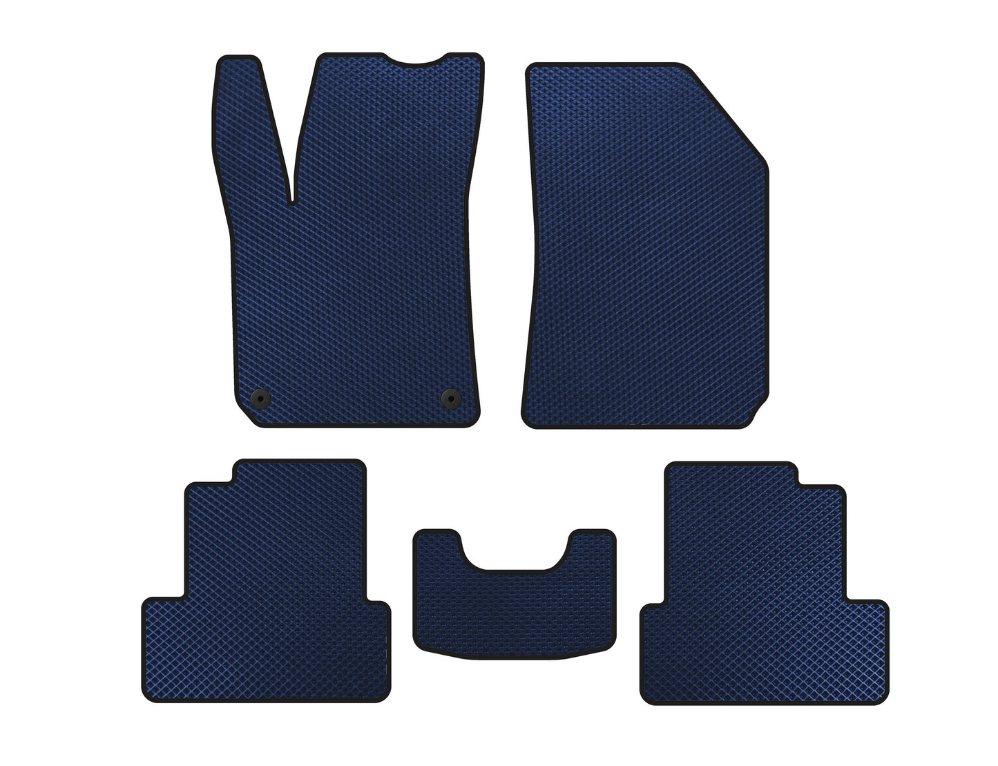 EVA Floor Mats (Blue) for Peugeot 308 2014-2021 - image 1