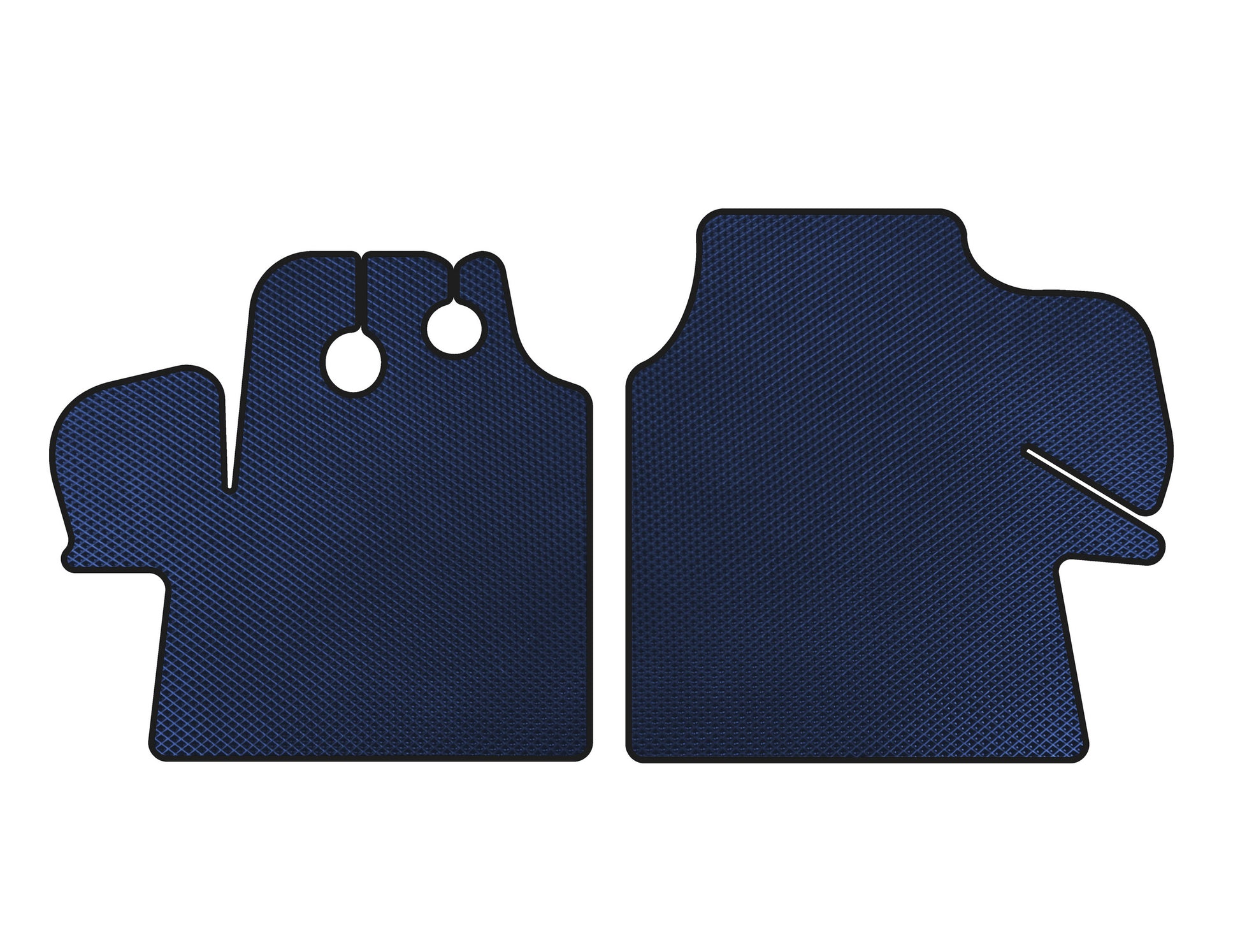 EVA Floor Mats (2002-2006, Blue) for Fiat Ducato 1995-2006 - image 1