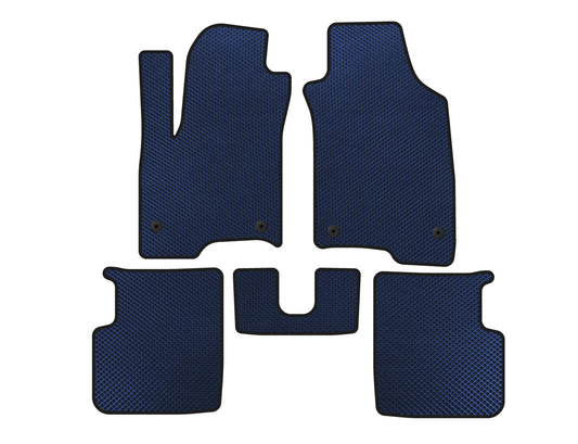 EVA Floor Mats (Blue) for Fiat Panda 2011-2023 - image 1
