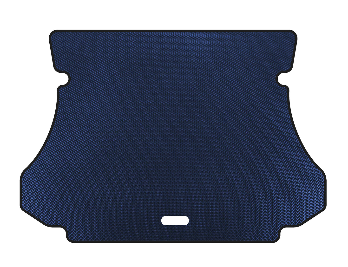 Trunk mat (Blue) for Hyundai Santa Fe 1 2000-2006 - image 1